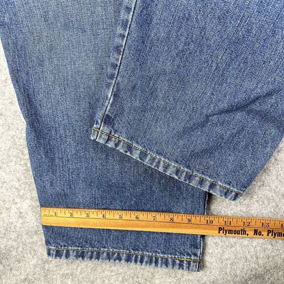 Cinch Blue Label Carpenter Jeans Mens 40x34 Painted Thrashed Loose Utility Work* - Picture 15 of 16